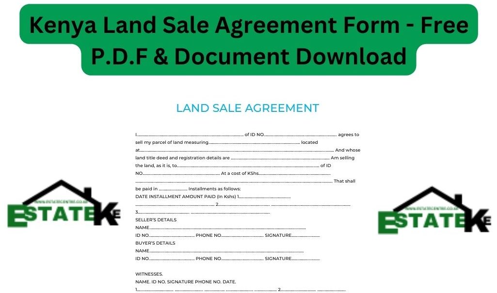 Kenya-Land-Sale-Agreement-Form-Free-P.D.F-Document-Download